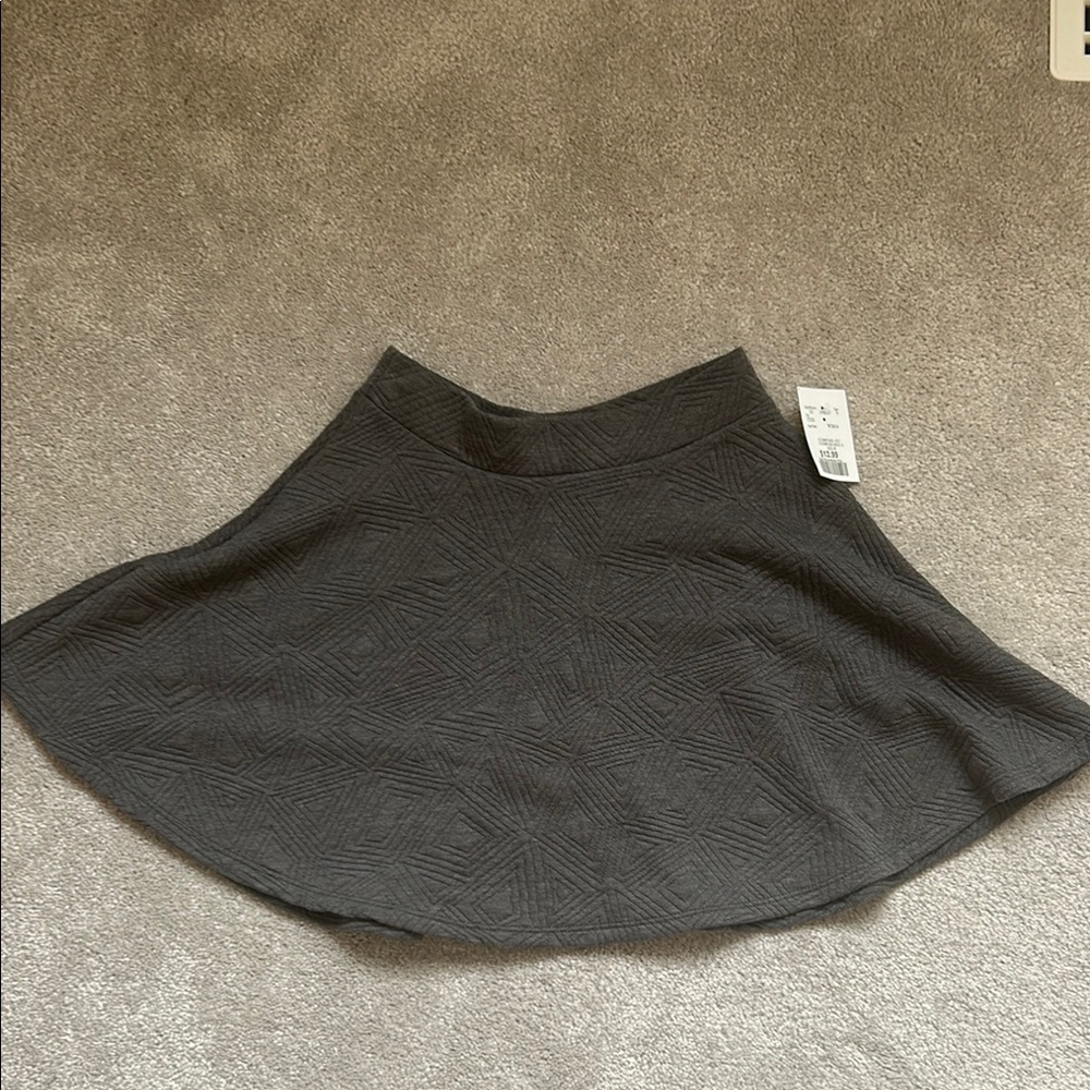 Elegant Gray Women's Skirt
